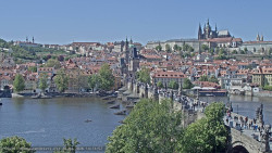 Pražský hrad, Karlův most, Vltava