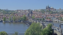 Pražský hrad, Karlův most, Vltava