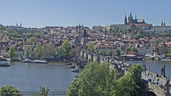 Pražský hrad, Karlův most, Vltava