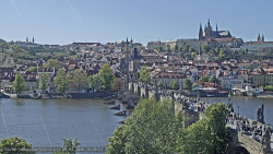 Pražský hrad, Karlův most, Vltava