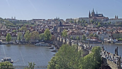 Pražský hrad, Karlův most, Vltava
