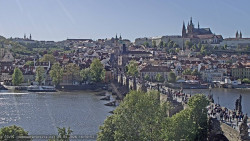 Pražský hrad, Karlův most, Vltava