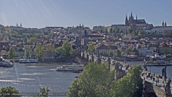 Pražský hrad, Karlův most, Vltava