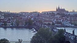 Pražský hrad, Karlův most, Vltava