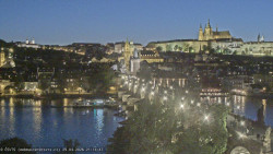Pražský hrad, Karlův most, Vltava