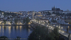 Pražský hrad, Karlův most, Vltava