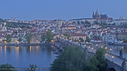 Pražský hrad, Karlův most, Vltava