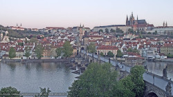 Pražský hrad, Karlův most, Vltava