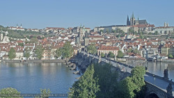 Pražský hrad, Karlův most, Vltava