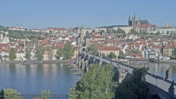 Pražský hrad, Karlův most, Vltava