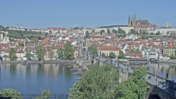 Pražský hrad, Karlův most, Vltava