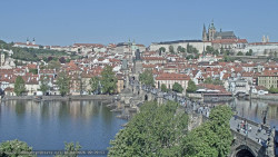 Pražský hrad, Karlův most, Vltava