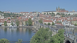 Pražský hrad, Karlův most, Vltava