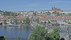 Pražský hrad, Karlův most, Vltava