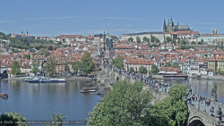 Pražský hrad, Karlův most, Vltava