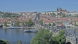 Pražský hrad, Karlův most, Vltava
