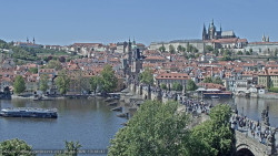 Pražský hrad, Karlův most, Vltava