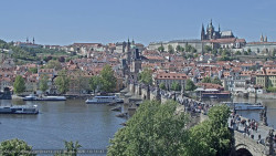 Pražský hrad, Karlův most, Vltava