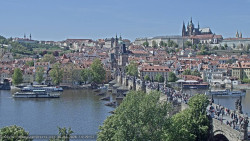 Pražský hrad, Karlův most, Vltava