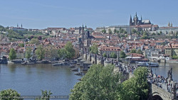Pražský hrad, Karlův most, Vltava