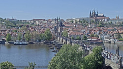 Pražský hrad, Karlův most, Vltava