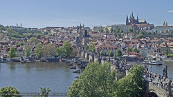 Pražský hrad, Karlův most, Vltava