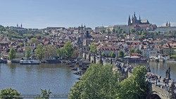 Pražský hrad, Karlův most, Vltava