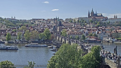 Pražský hrad, Karlův most, Vltava