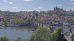 Pražský hrad, Karlův most, Vltava