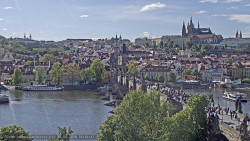 Pražský hrad, Karlův most, Vltava