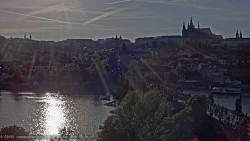 Pražský hrad, Karlův most, Vltava