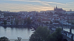 Pražský hrad, Karlův most, Vltava