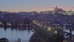 Pražský hrad, Karlův most, Vltava
