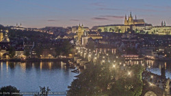 Pražský hrad, Karlův most, Vltava