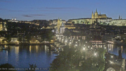Pražský hrad, Karlův most, Vltava
