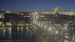 Pražský hrad, Karlův most, Vltava