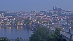 Pražský hrad, Karlův most, Vltava