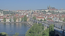 Pražský hrad, Karlův most, Vltava