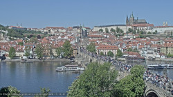 Pražský hrad, Karlův most, Vltava