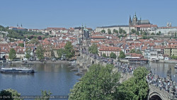 Pražský hrad, Karlův most, Vltava