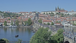 Pražský hrad, Karlův most, Vltava