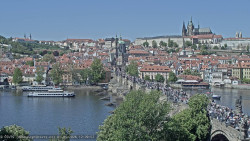 Pražský hrad, Karlův most, Vltava