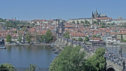Pražský hrad, Karlův most, Vltava