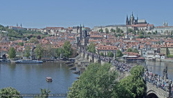 Pražský hrad, Karlův most, Vltava