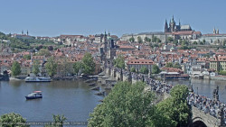 Pražský hrad, Karlův most, Vltava