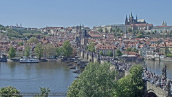 Pražský hrad, Karlův most, Vltava