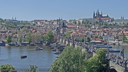 Pražský hrad, Karlův most, Vltava