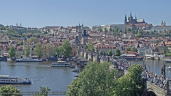 Pražský hrad, Karlův most, Vltava