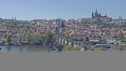 Pražský hrad, Karlův most, Vltava