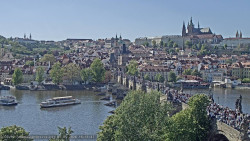 Pražský hrad, Karlův most, Vltava